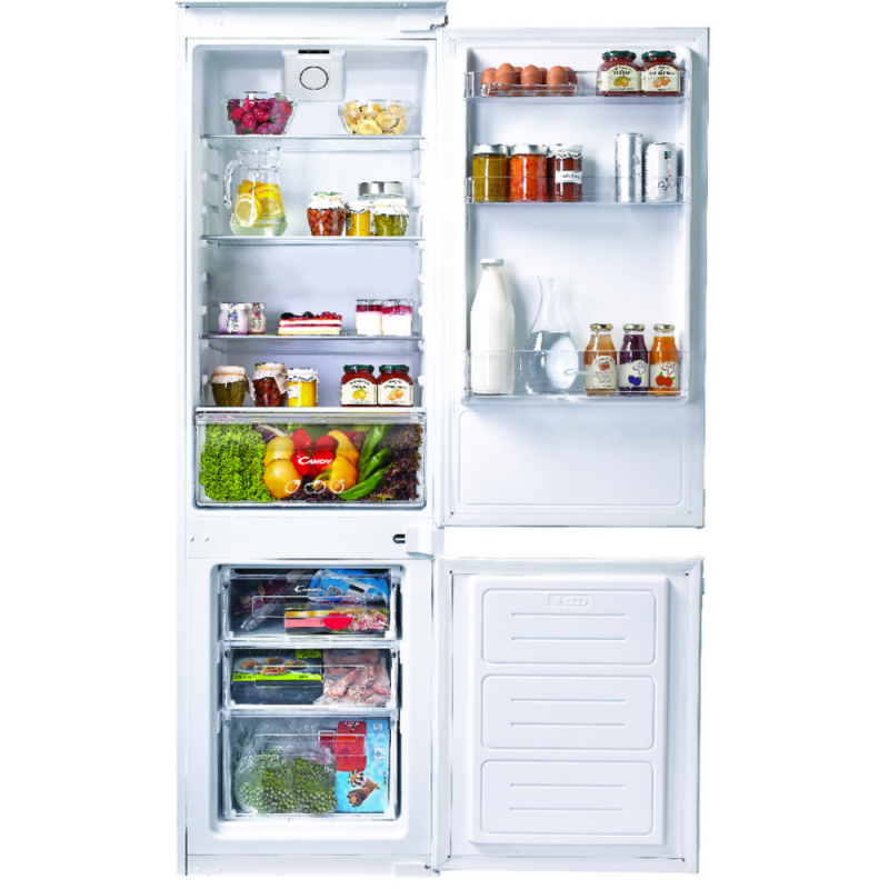 CANDY Builtin Double Door Fridge Freezer CKBBS172FT V.Demajo